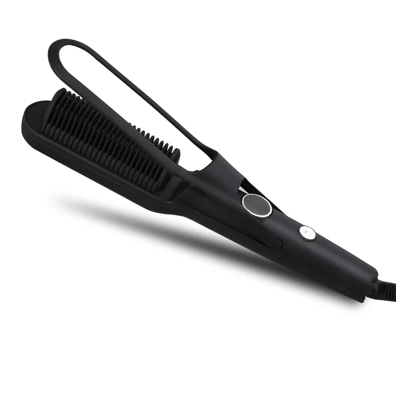 Household Professional Flat Iron Comb Electric Hair Straightener Brush