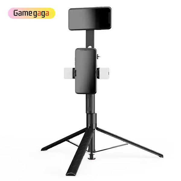 Magnetic Selfie Stick Tripod with 360 Degree Rotation and Anti-Slip Base