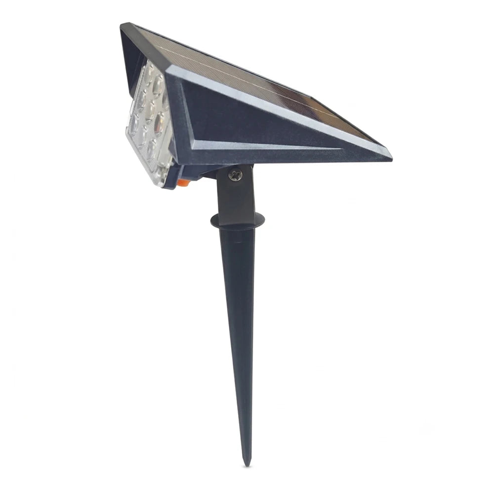 9 LED Solar Garden Stake Lights IP65 Waterproof Auto On Off for Pathway Lawn Decoration