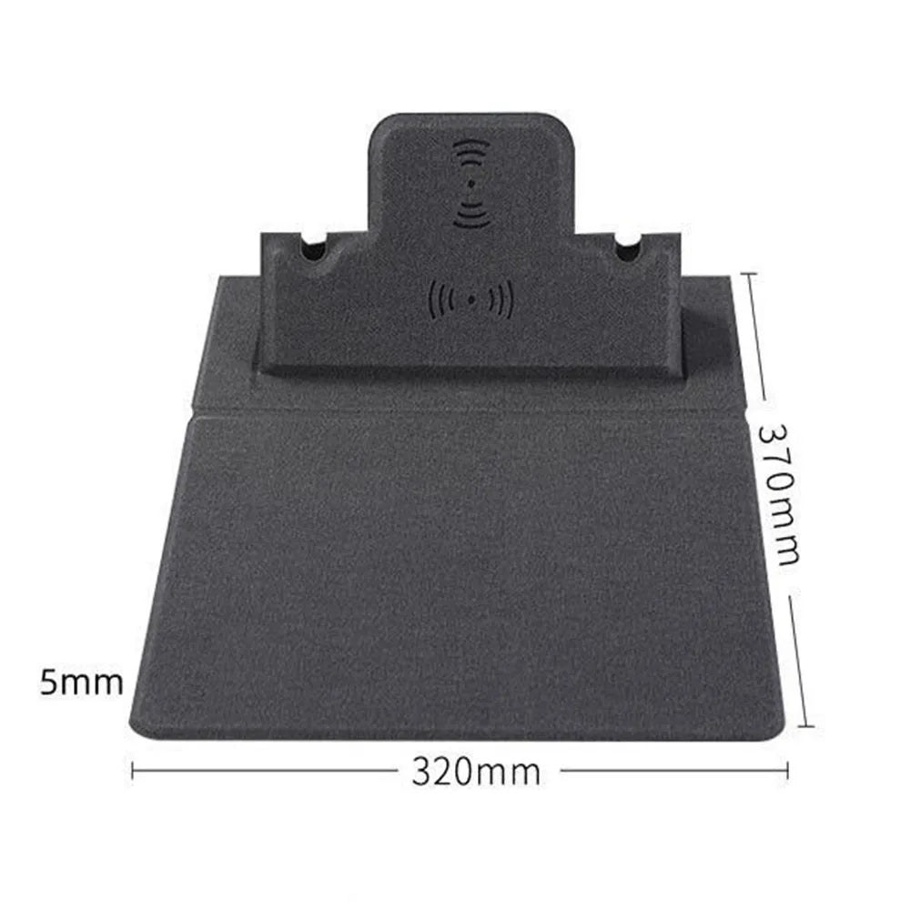 LG6041 Top Sale Office Style Custom Personalized 10W Fast Wireless Charge Mouse Pad Desk