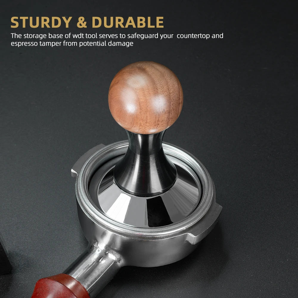 1 Set Espresso Tamper & Espresso Stirrer Coffee Tamper Espresso Distribution Tool