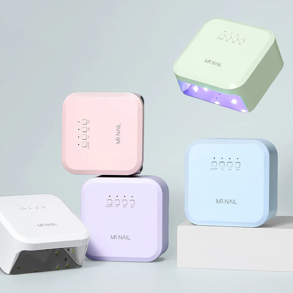 MR NAIL Quick-Drying UV Lamp Small Square LED Phototherapy Nail Art Tool Mini Plug-In