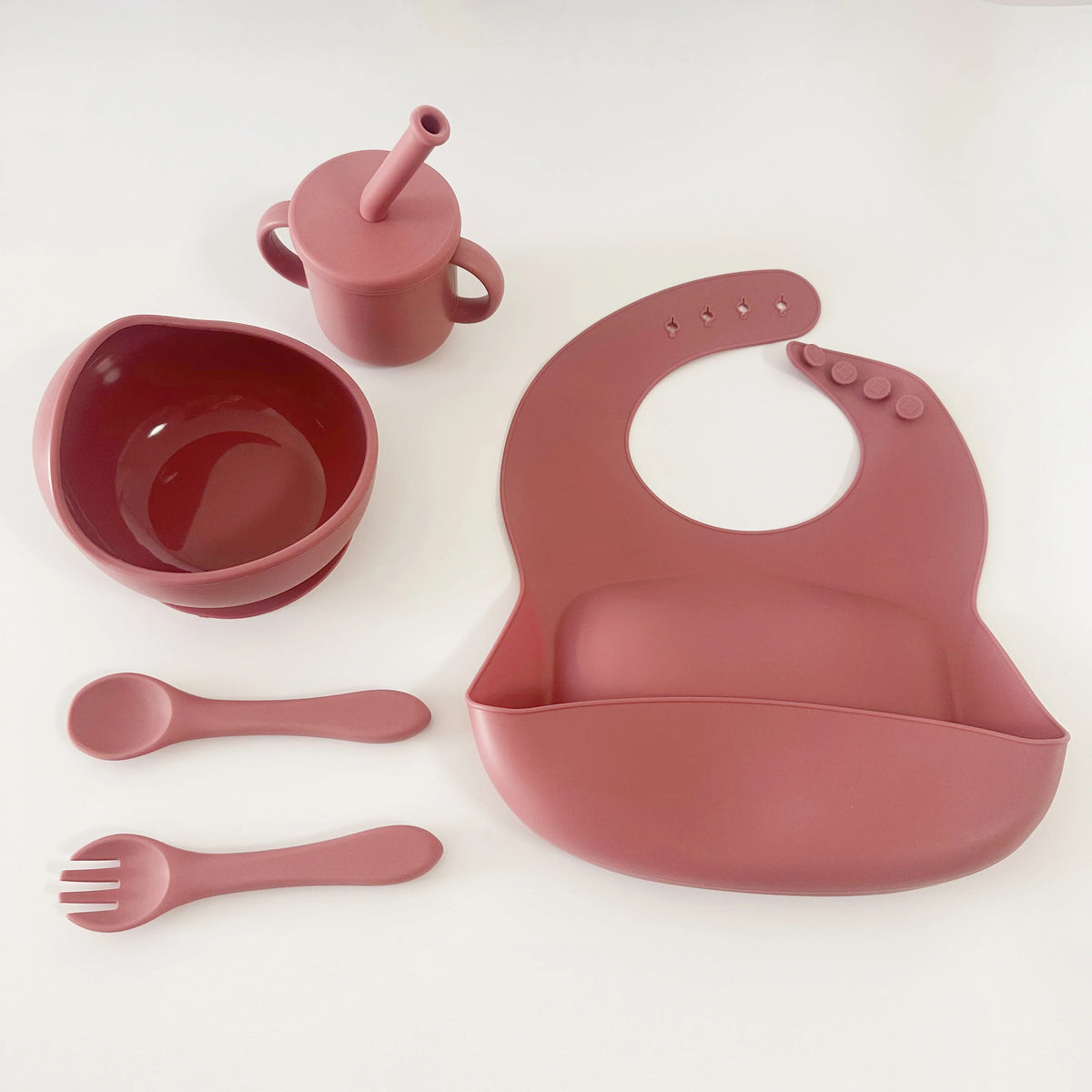 Aierdi CLASSIC Passeggino 3-in-1 Baby Feeding Set Eco-Friendly Multi Colors Food Grade