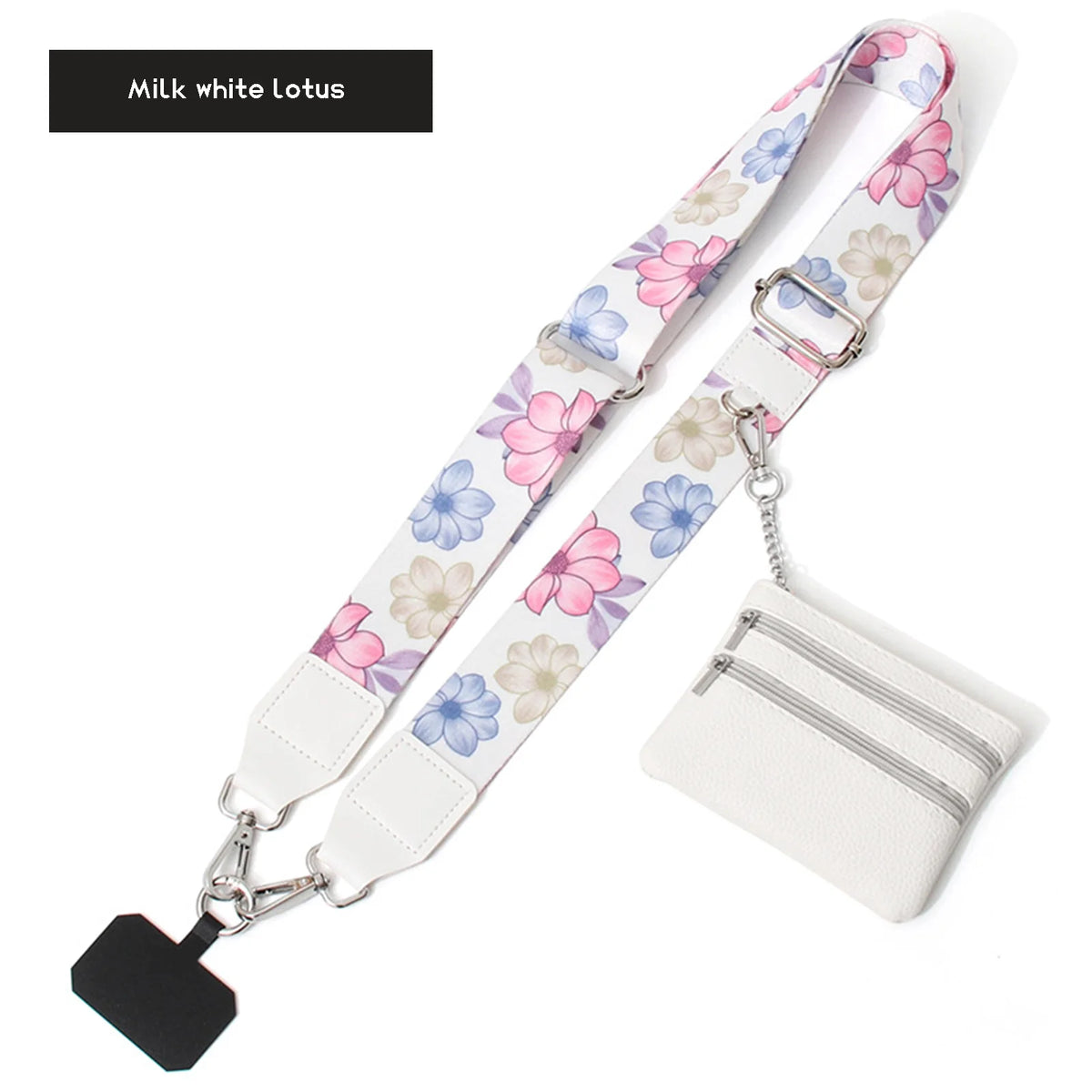 Custom Bowknot Phone Strap Crossbody Lanyard Detachable Woven Shoulder Replacement Belt