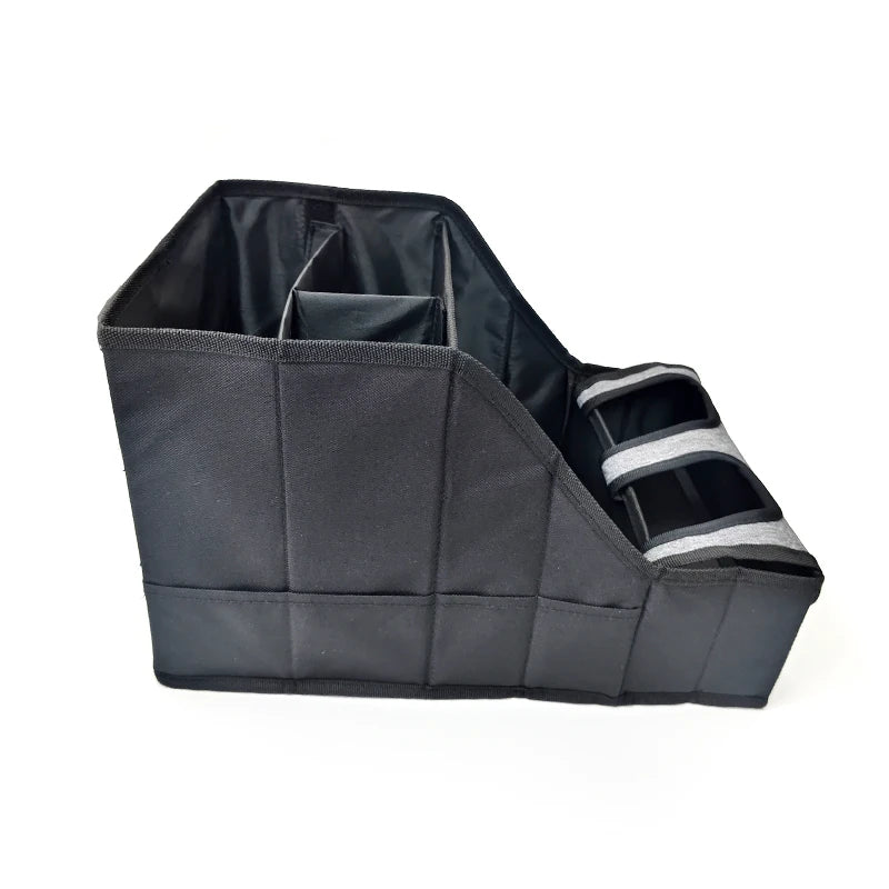 Portable 2 Inch 600D Polyester Car Backseat Organizer Zipper Closure 3 Adjustable
