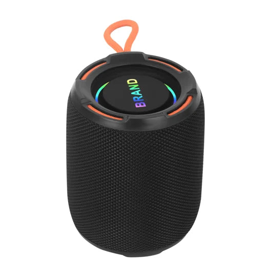 IPX4 Waterproof Portable BT Speaker 5W with RGB Light Built-in Mic Outdoor Camping