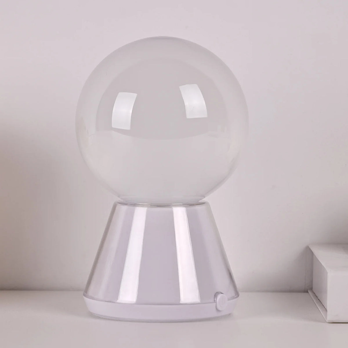 Gift Decor RGB Plastic Ball Led Crystal Ball Lighting 3d Cloudy Color Changing Party