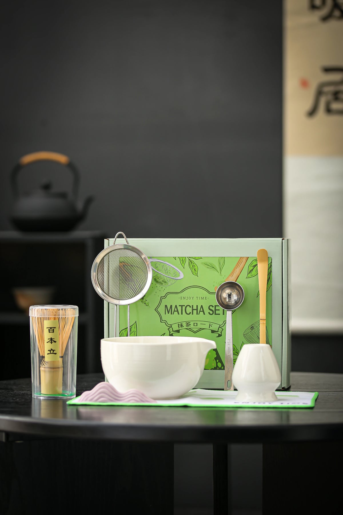 4 to 7 PCS Matcha Bowl Ceremony Accessory Japanese Tea Matcha Organic Bamboo Whisk Chasen