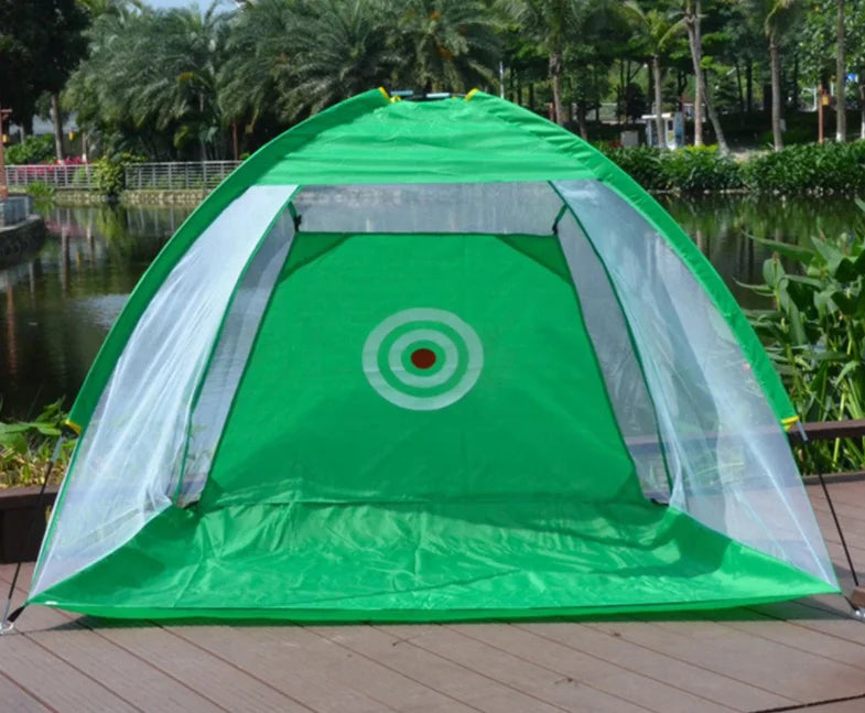 Portable Golf Swing Trainer Hitting Practice Nets Target Backyard Driving Range Training