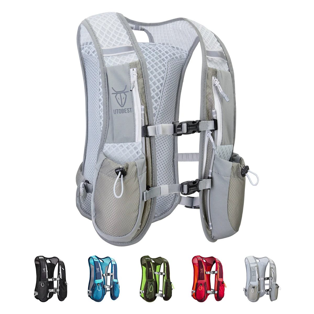 Custom Multifunctional Unisex Ultra Waterproof Nylon Vest Backpack Hydration System Trail