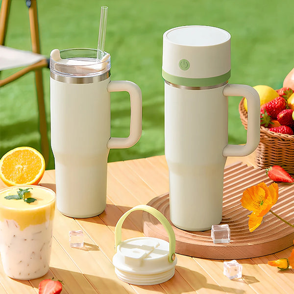 Wireless Juicer Cup For Smoothies Mini Blender Portable For Home&Travel Battery Operated