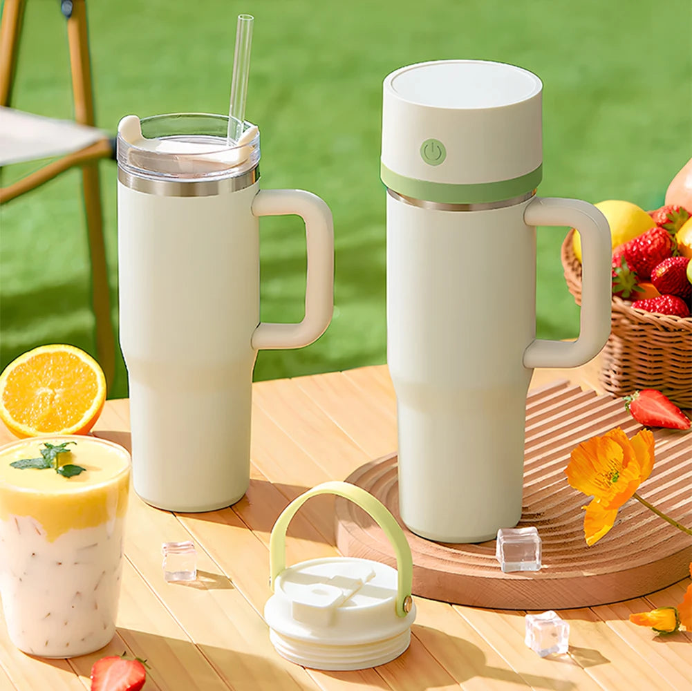 Wireless Juicer Cup For Smoothies Mini Blender Portable For Home&Travel Battery Operated