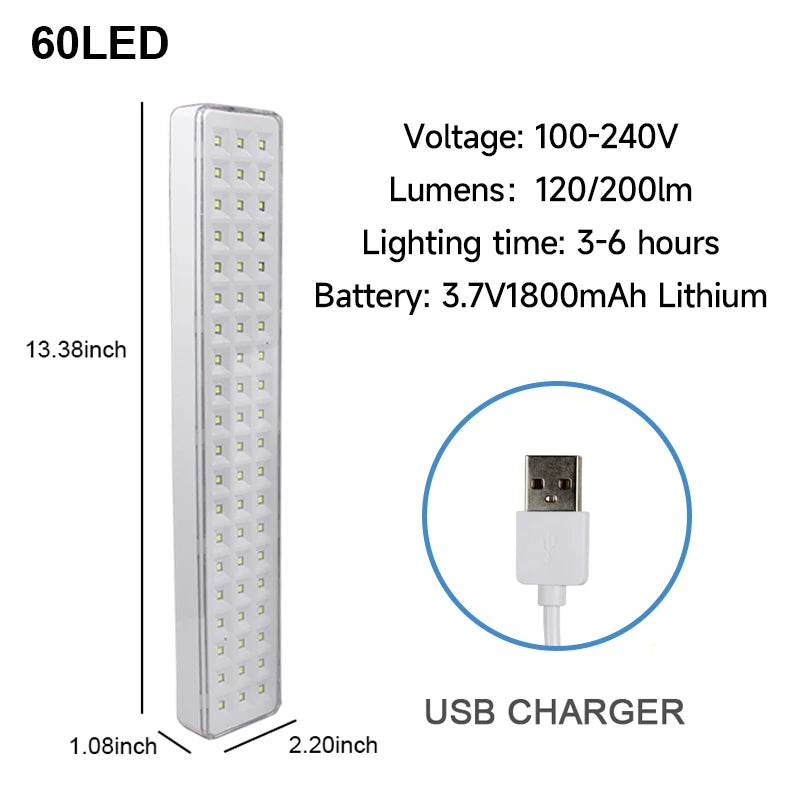 Usb Rechargeable Emergency Led Camping Lamp Lights for Indoor Outdoor Camping Lantern
