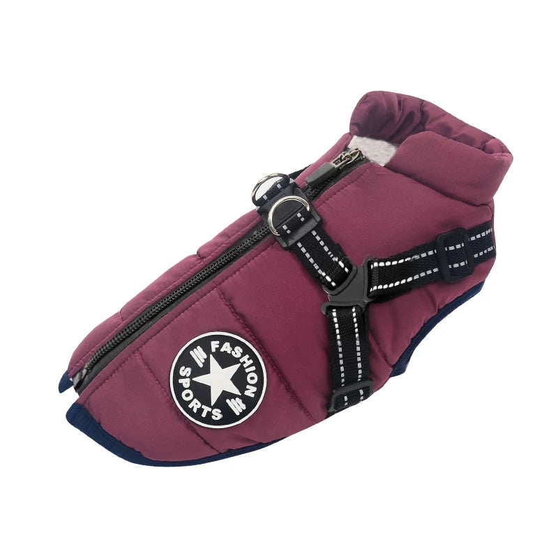 All Pet Winter Jacket Drying Coat Pet Waterproof Reflective Cat Vest Luxury Warm Custom