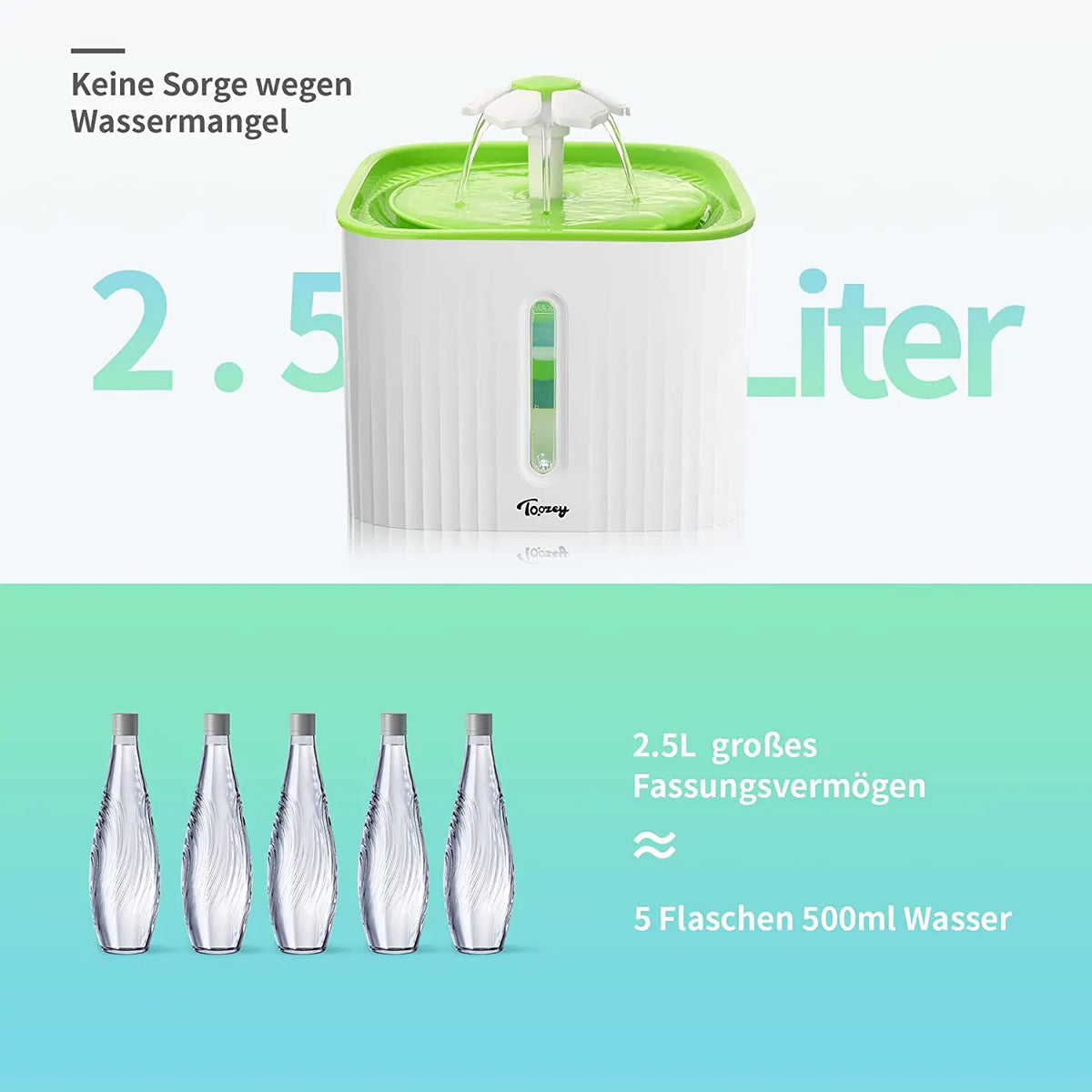 Automatic Pets Water Fountain for Cats Fountain Dogs Electric Water Dispenser Drinking