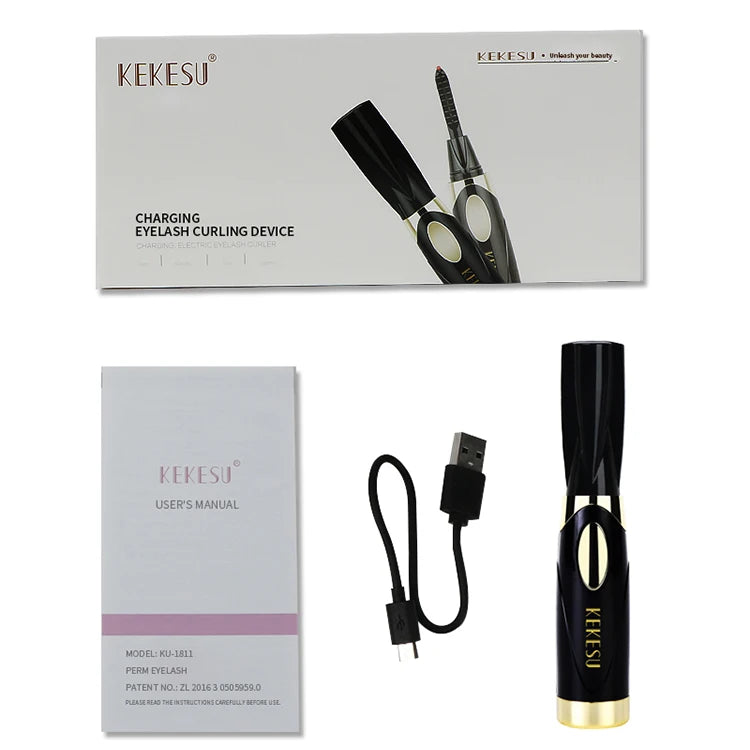 Heating Eyelash Clip Specially Designed for Women, Eyelash Curler