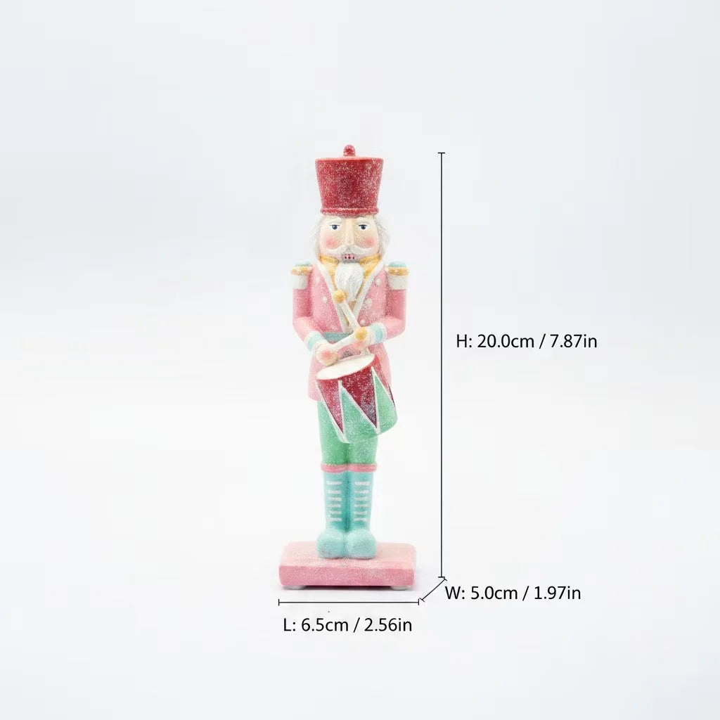 Durable Christmas Nutcracker Environmentally Friendly Resin Craft Suitable for Christmas
