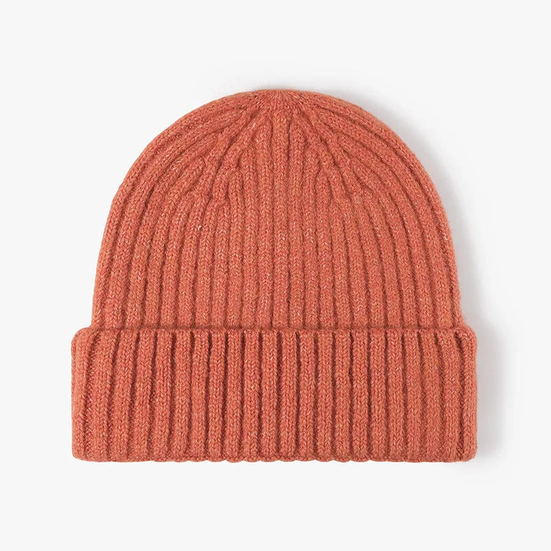 Custom Fashion Winter Knitted Beanie Hats Women Embroidery Autumn/Winter Jacquard