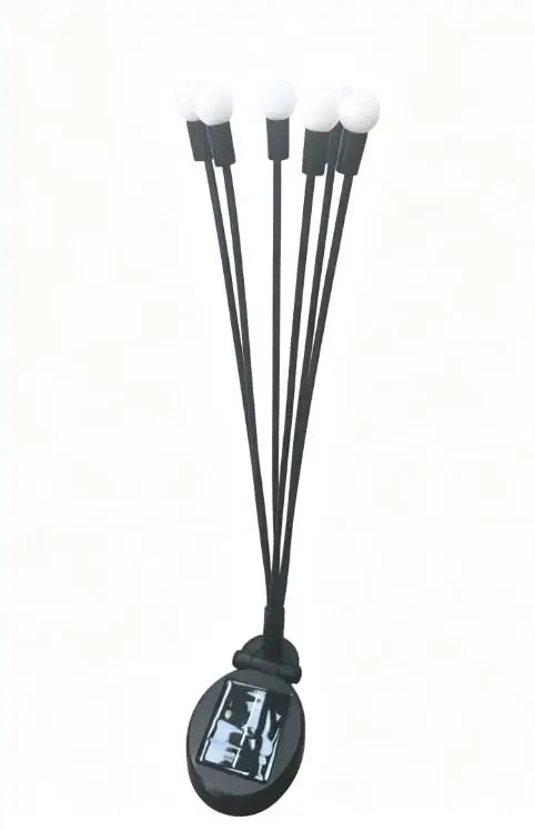 Outdoor Solar Light Patio Lamp Firefly Light White Ball Sway String Light Stake Lamp