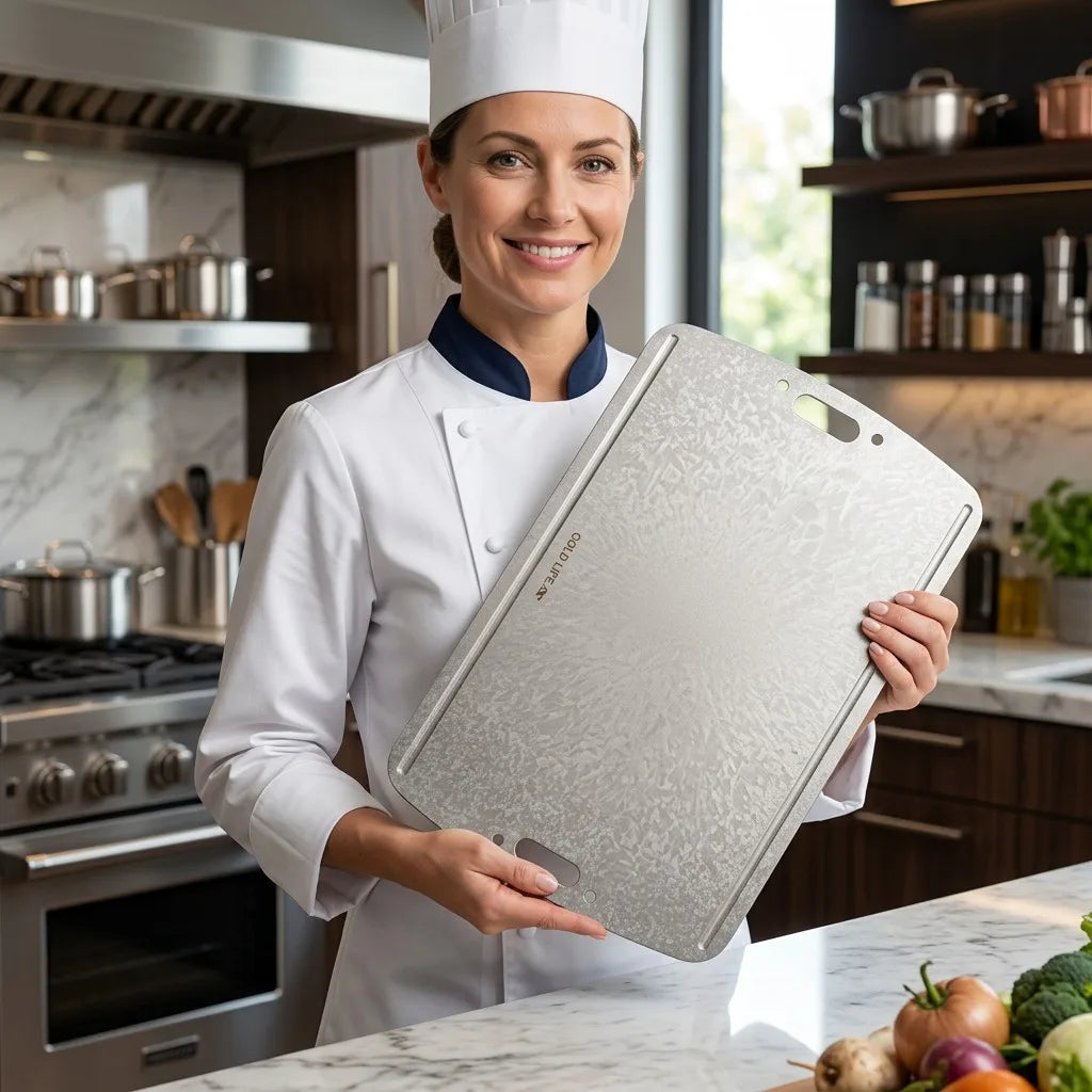 Agent Pure TitaniumIce-Flower Cutting Board