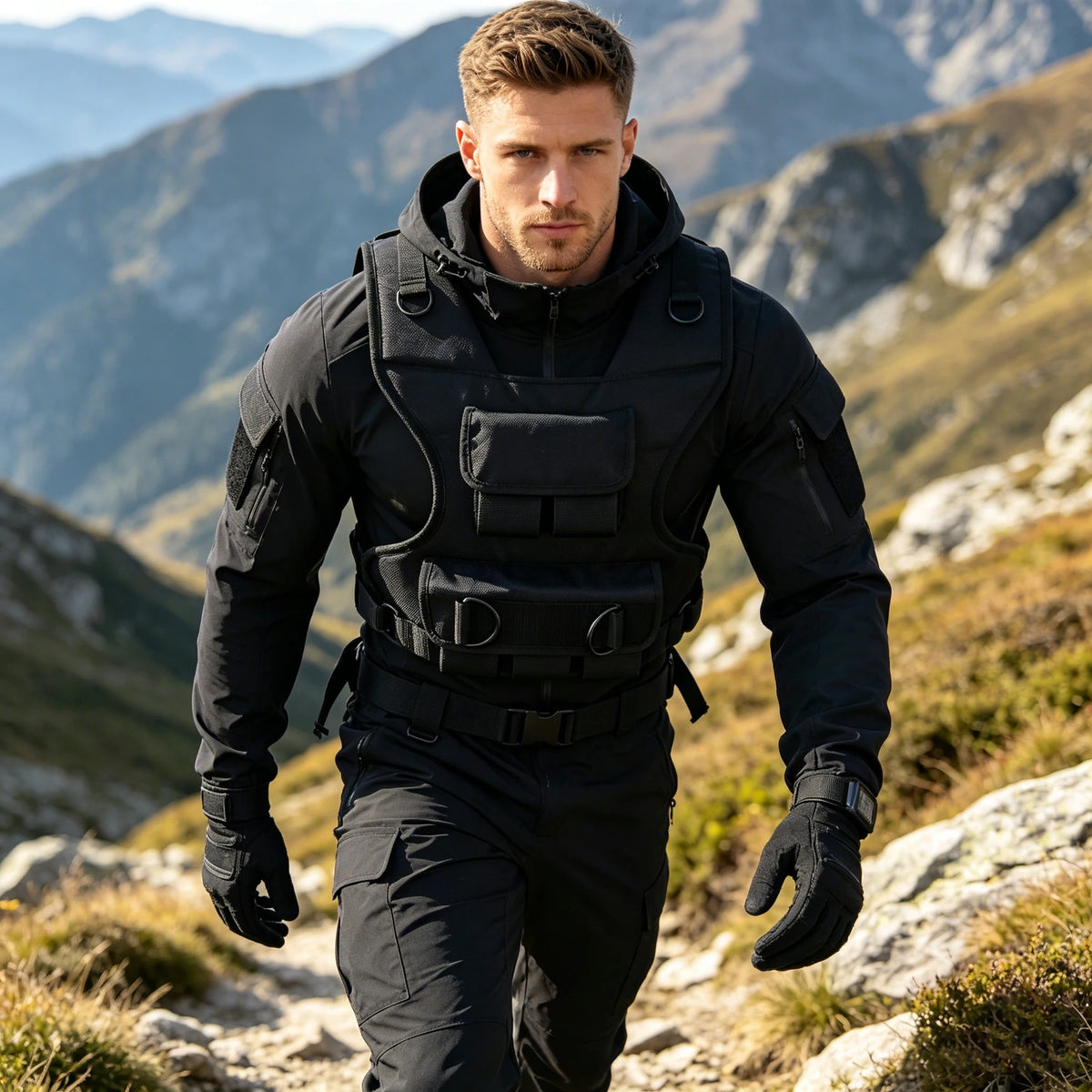 Custom Adjustable 11KG Polyester Waterproof Breathable Weighted Vest For Strength
