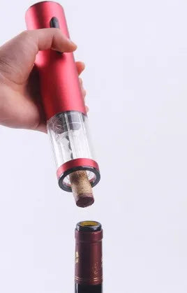 Stainless Steel Plastic USB Cable Rechargeable Eco-Friendly Portable Electric Red Wine