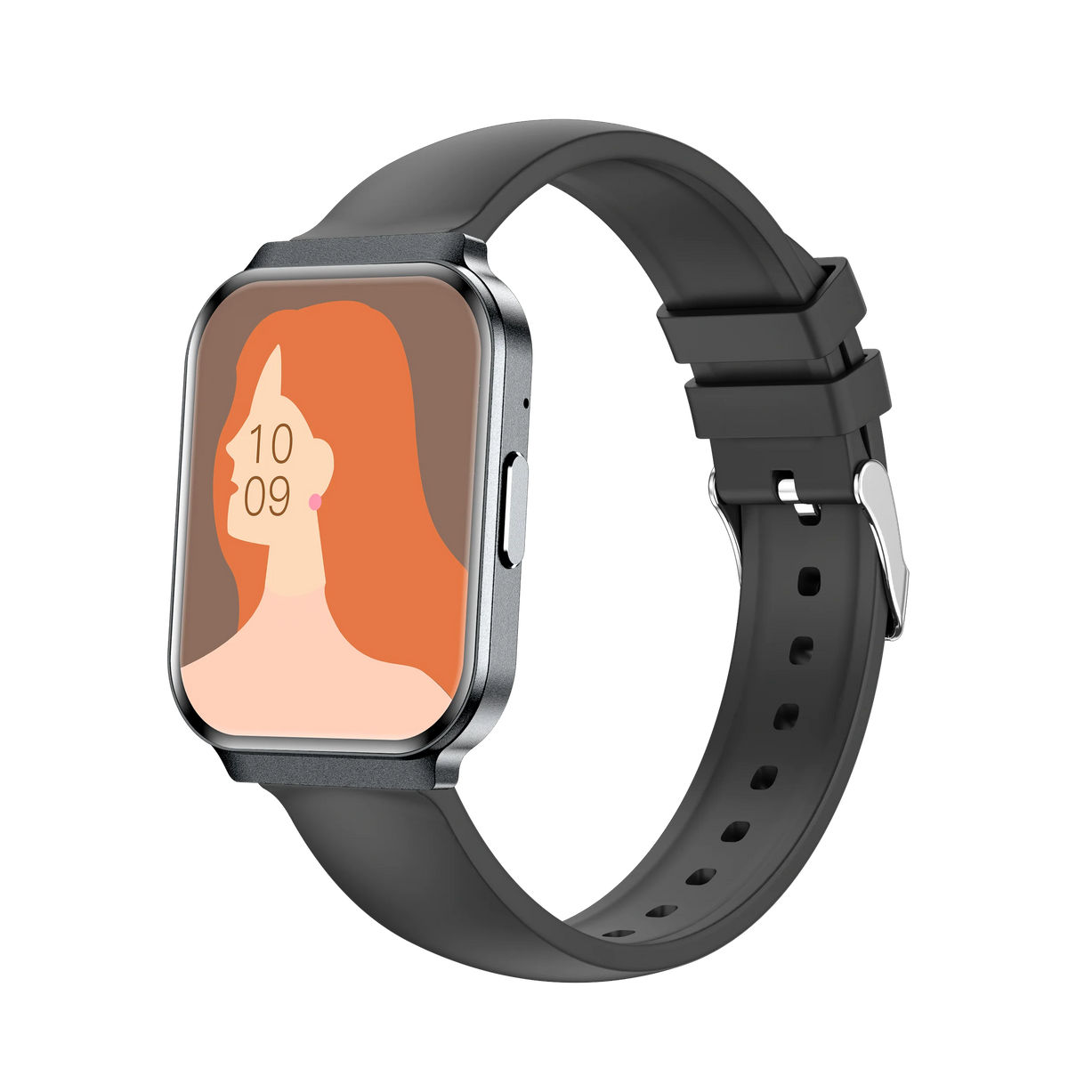 Ultra-Thin Ultra-Light Women Smart Watch, Full Aluminum Alloy Case 1.75 Inch Fitness