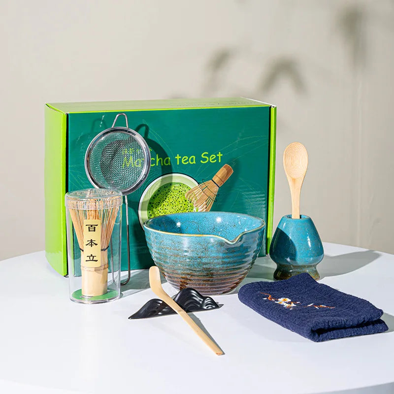 Matcha Set Whisk -100 Pieces of Vertical Tea Whisk - Vertical Combination Tea Preparation