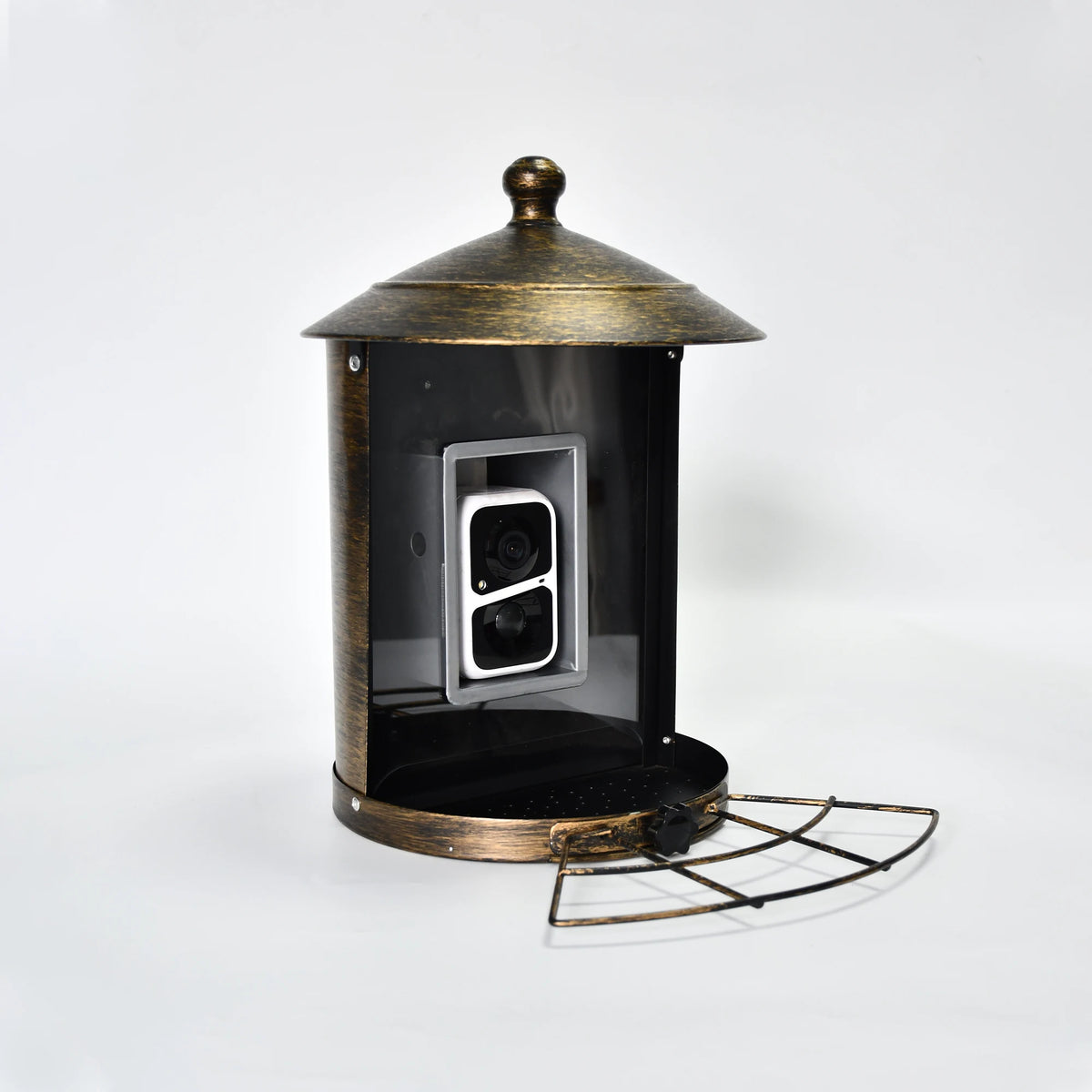 Rainproof HD Camera Smart Bird Feeder with AI Identification Pet Bowls & Feeders