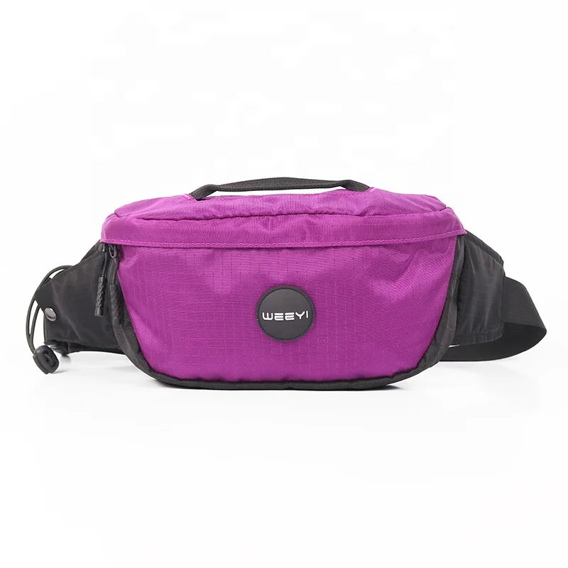 Custom Adjustable Strap Fashion Lightweight Running Hiking Crossbody Fanny Pack Belt Bag