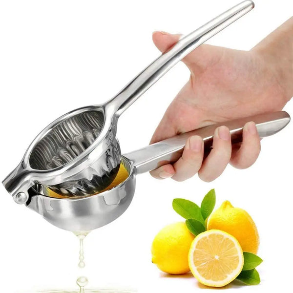 Lemon Squeezer Juicer Citrus Handheld Lemon Juicer Stainless Steel Juicer Hand Press