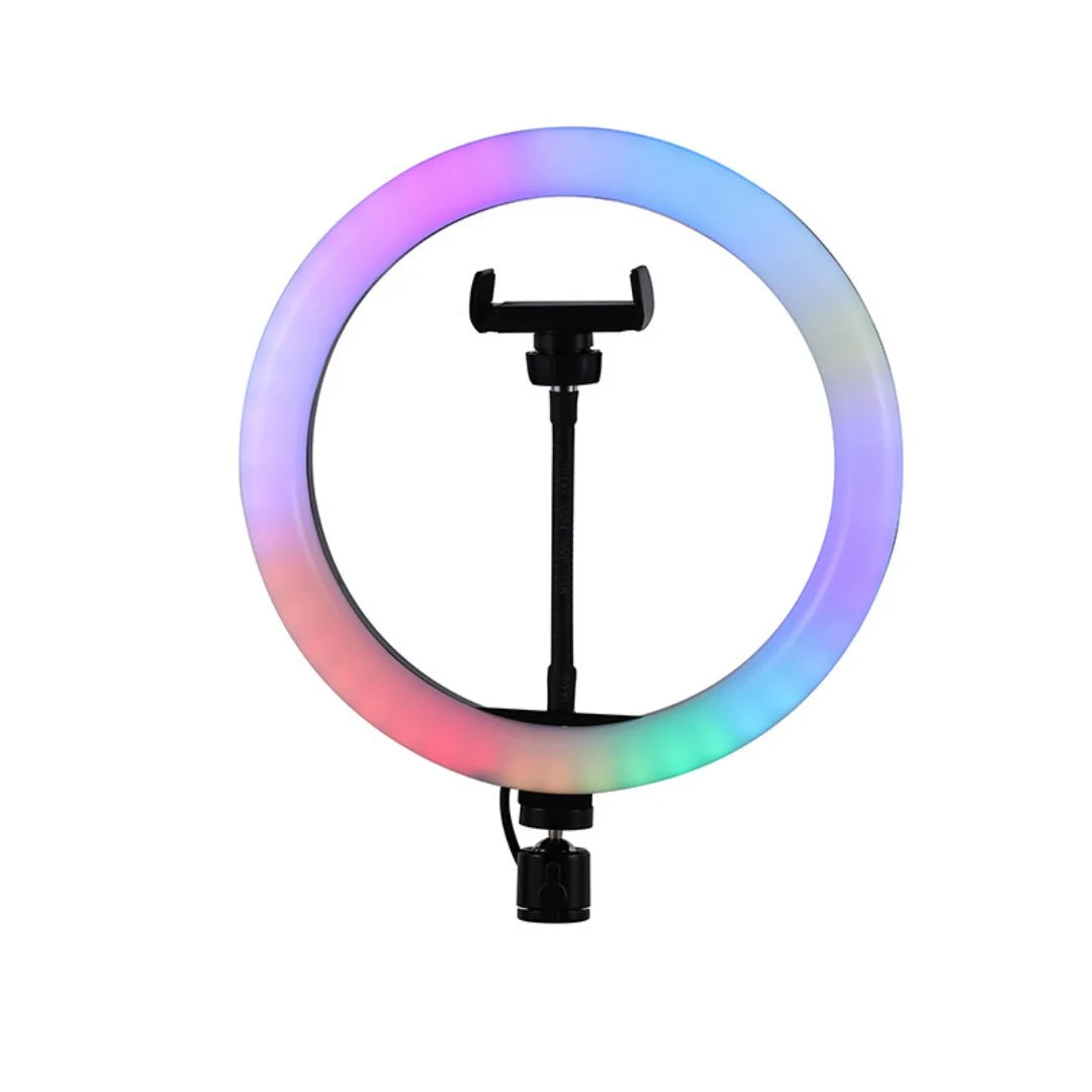 Dimmable 10 Inch 16 Color Photography Lighting Led RGB Circle Ringlights,Ring Light 360