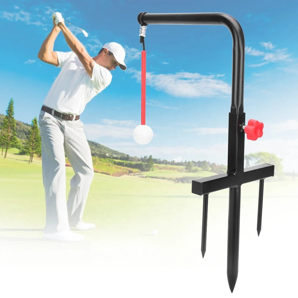 Portable Golf Training Aid Indoor Outdoor Sports Swing Trainer Adjustable Golf Swing