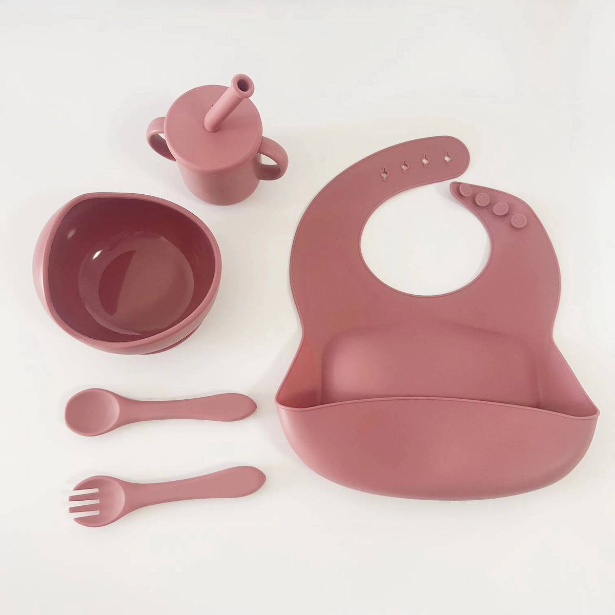 Aierdi CLASSIC Passeggino 3-in-1 Baby Feeding Set Eco-Friendly Multi Colors Food Grade
