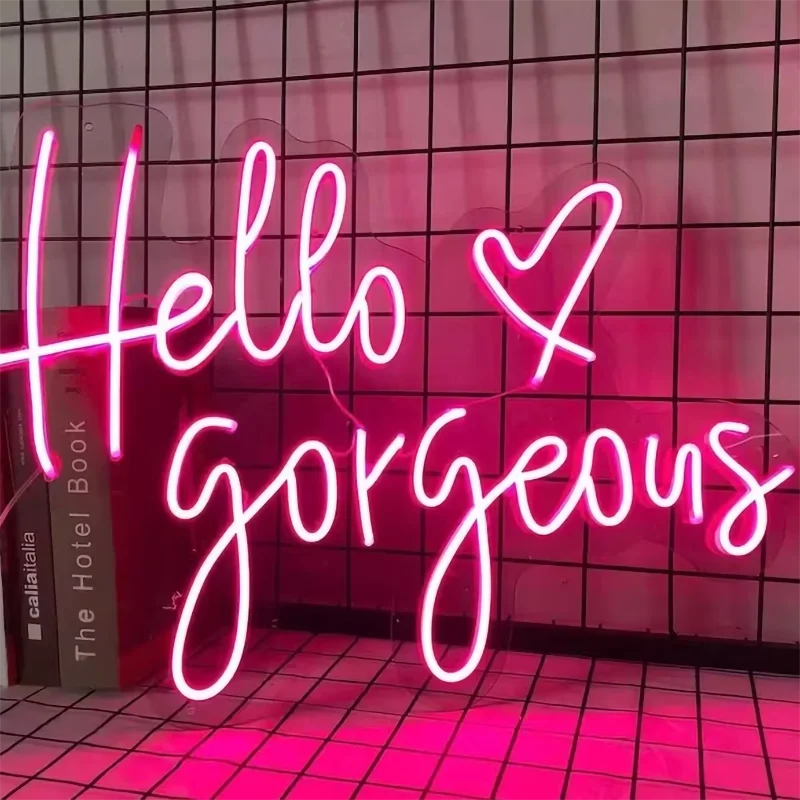 Free Design Fast Delivery Custom Led Light Neon Sign NO for Bedroom Birthday Party Home