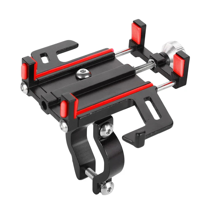 Motorcycle Phone Holder Bicycle Electric Smartphone CNC Aluminum Alloy Bracket Five Claws