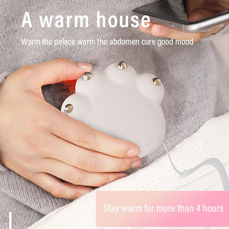 Cat Claw Hand Warmer Reusable Power Bank Electric Portable Heater Gift Mobile USB