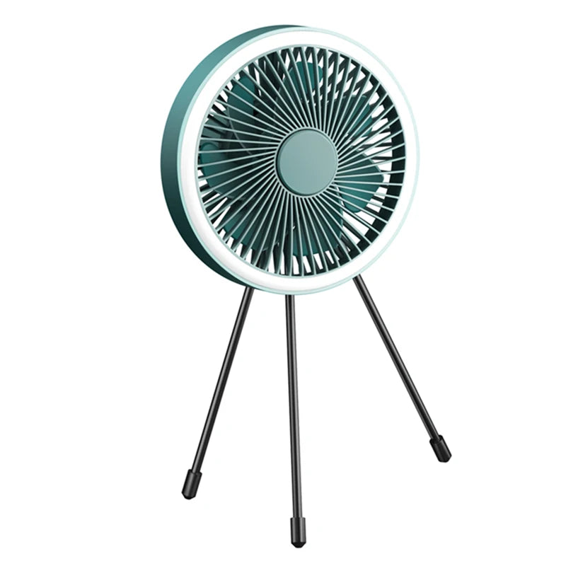 F47 Multifunctional Fan USB Rechargeable Portable Outdoor Camping Ceiling Fan with Night
