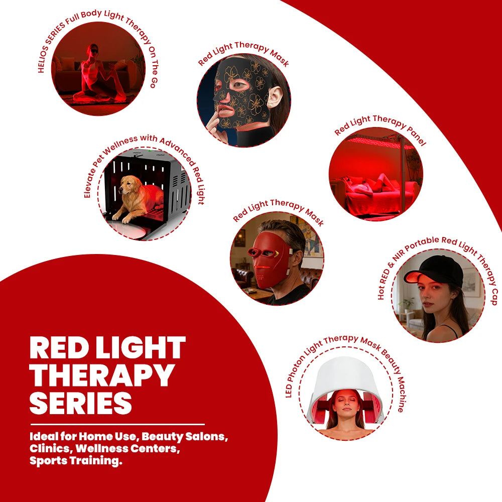 7 Colors Flexible LED Facial Mask Photon Therapy Device Portable Silicone Panel Red Light