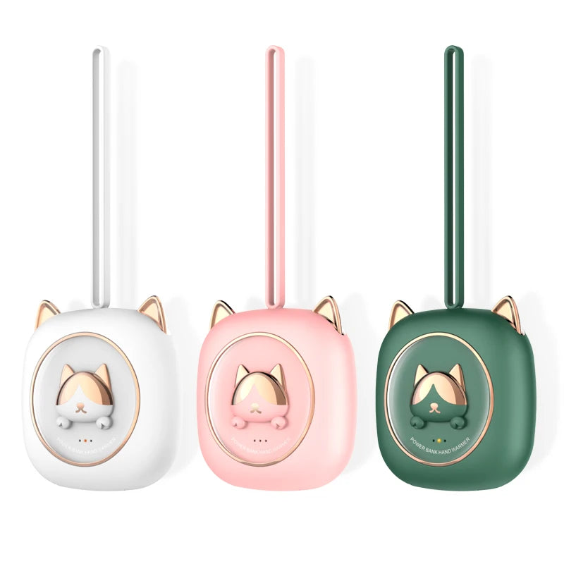 Cat Pocket Rechargeable Electronic 3600mAh Power Bank Reusable Portable USB Hand Warmer
