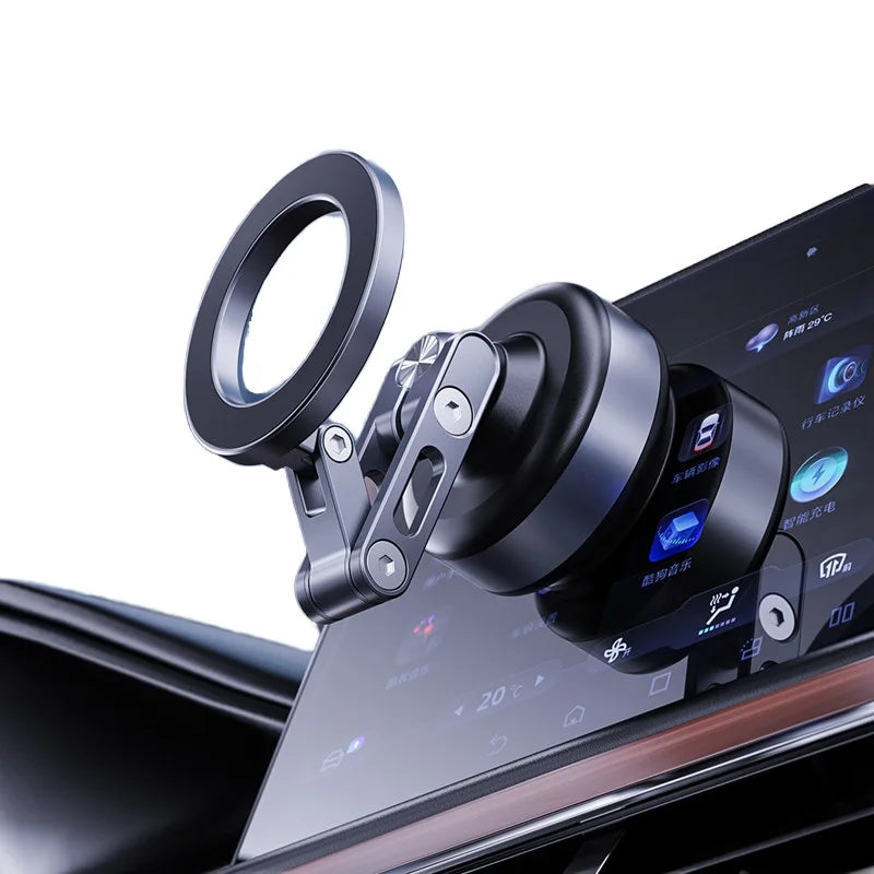 Vacuum Magnetic Phone Holder Aluminum Alloy Car Holder Made in China