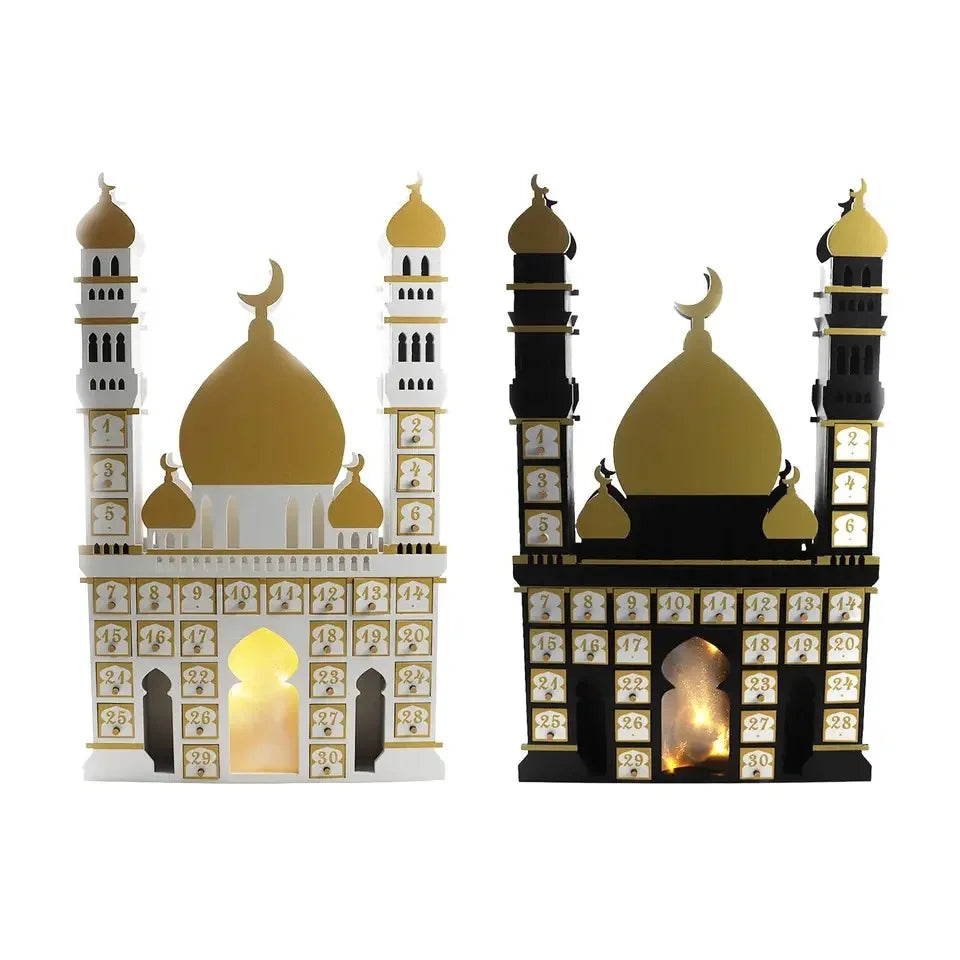 DIY Ramadan Advent Calendar With Drawer Box Ramadan Countdown Calendar for Eid Mubarak