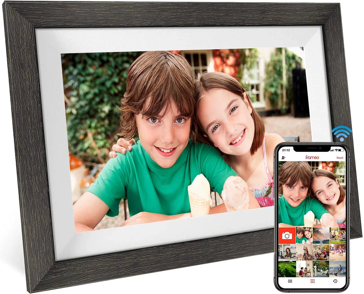 Promotion 10.1Inch 15.6 Inch 32GB Memory Frameo APP Digital Picture Frame WIFI Smart