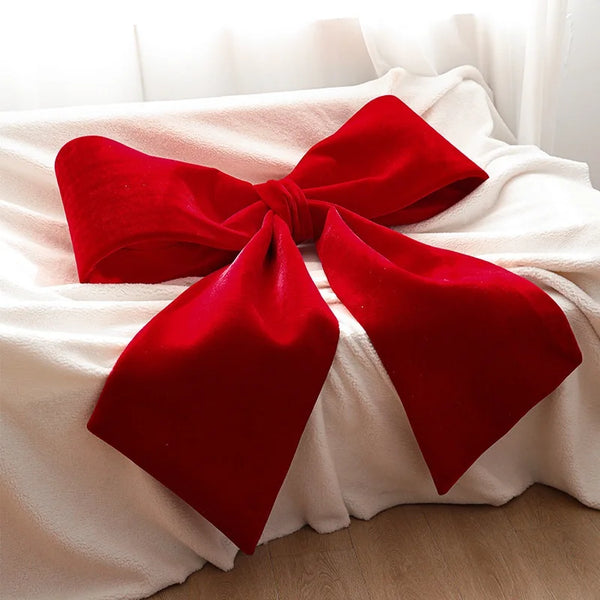 JQ Handmade Korean-Style Oversized Christmas Bow Tree Topper for Festive Home Decor