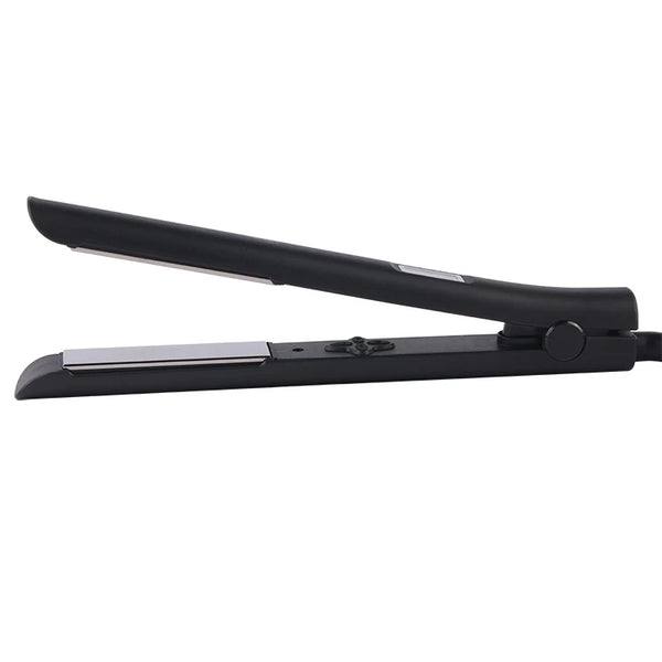 Electric Ceramic Straightening Hair Brush with LCD Temperature Control Fast Heating