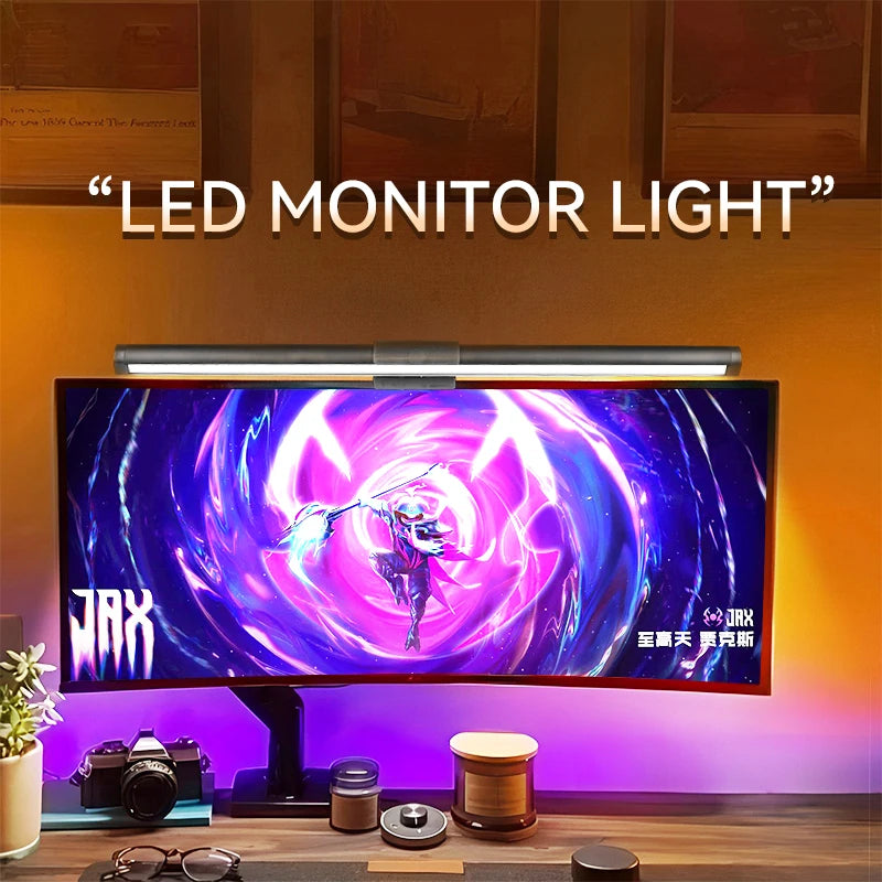 Office Home Smart RGB Eye Protection E-Reading Screen Monitor Desk Led Light Bar