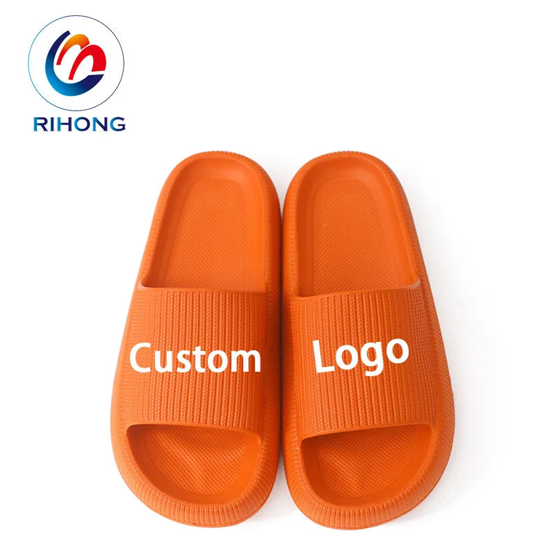 Luxury Design Home Indoor Cloud Sandal Slide Plastic Custom Bath Slippers Eva