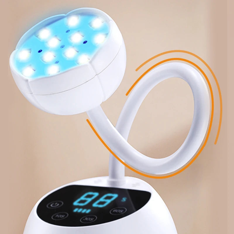 Vantrend Beauty High Power 36W Portable UV LED Nail Lamp Auto Sensor LCD Display Cordless
