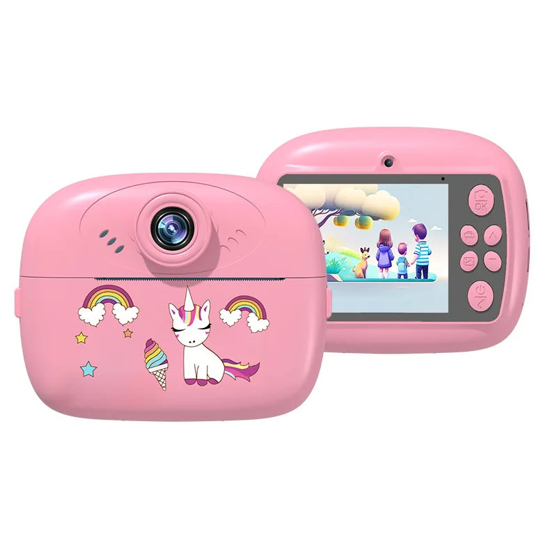 Children'S Camera with Printing Can Shoot Children'S Gift Mini Toy Camera Photos Video