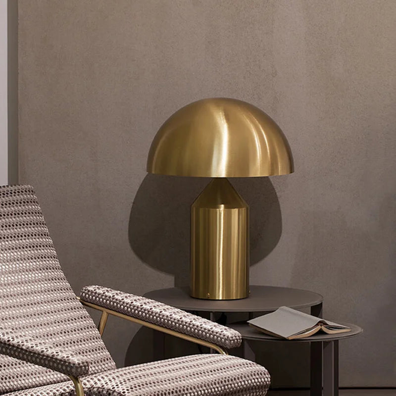 Modern Mushroom Table Lamp for Living Room Star Hotel Apartment Simple Design Night